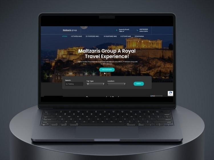 FROND Media® | AI Marketing & Web Agency – Δημήτρης Πούντος – Welcome to FROND Media® Κατασκευή Ιστοσελίδας για Maltzaris Group - FROND Media