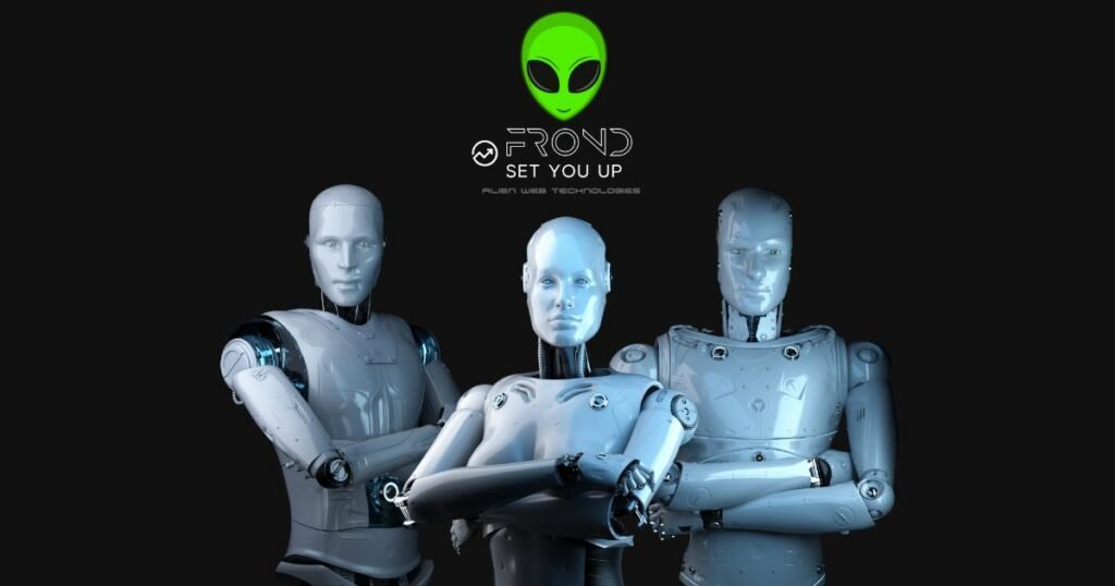 FROND MEDIA - AI Humanoids Artificial Technology - OpenGraph Image (1200 x 630 px)